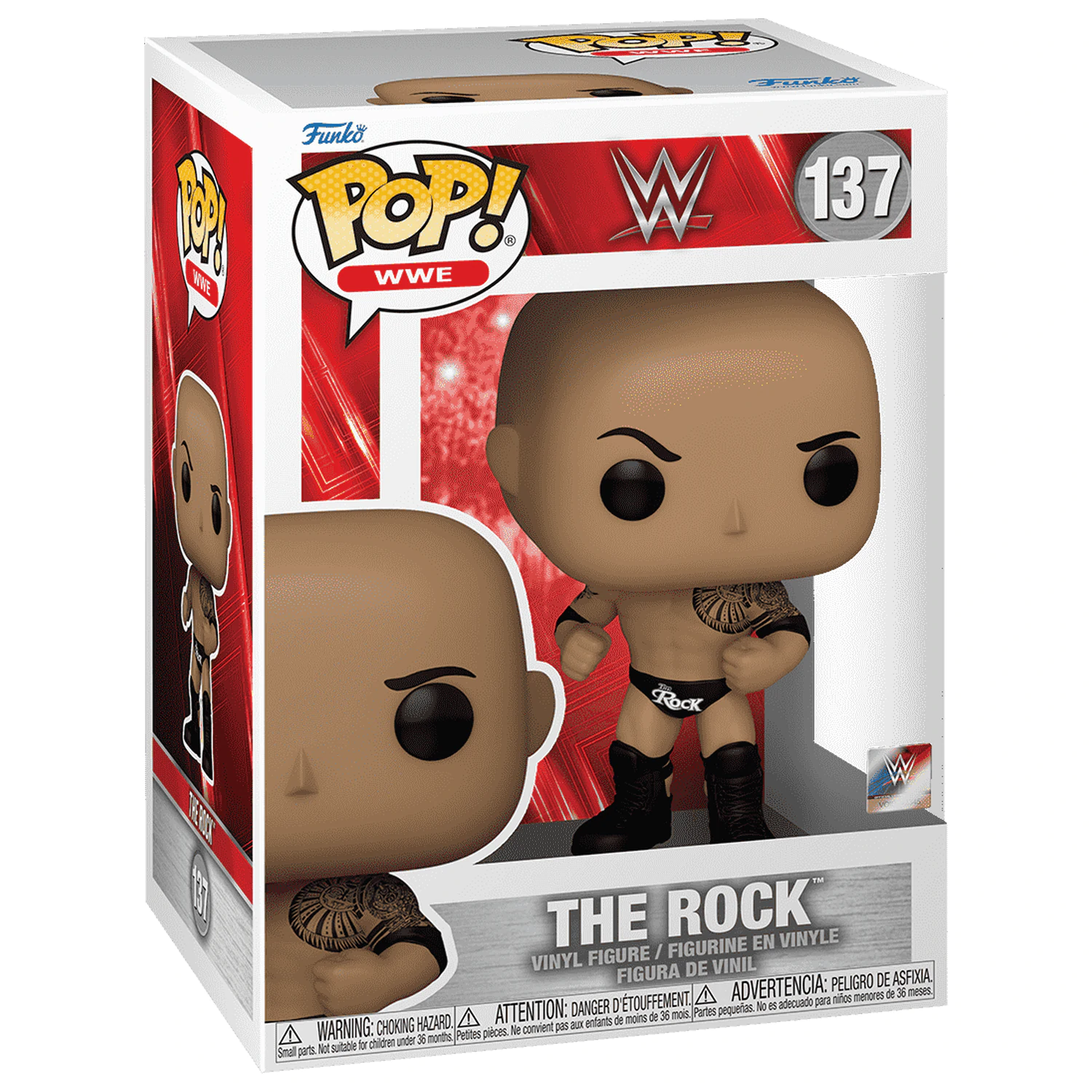 POP figurka WWE The Rock fotografii produktu