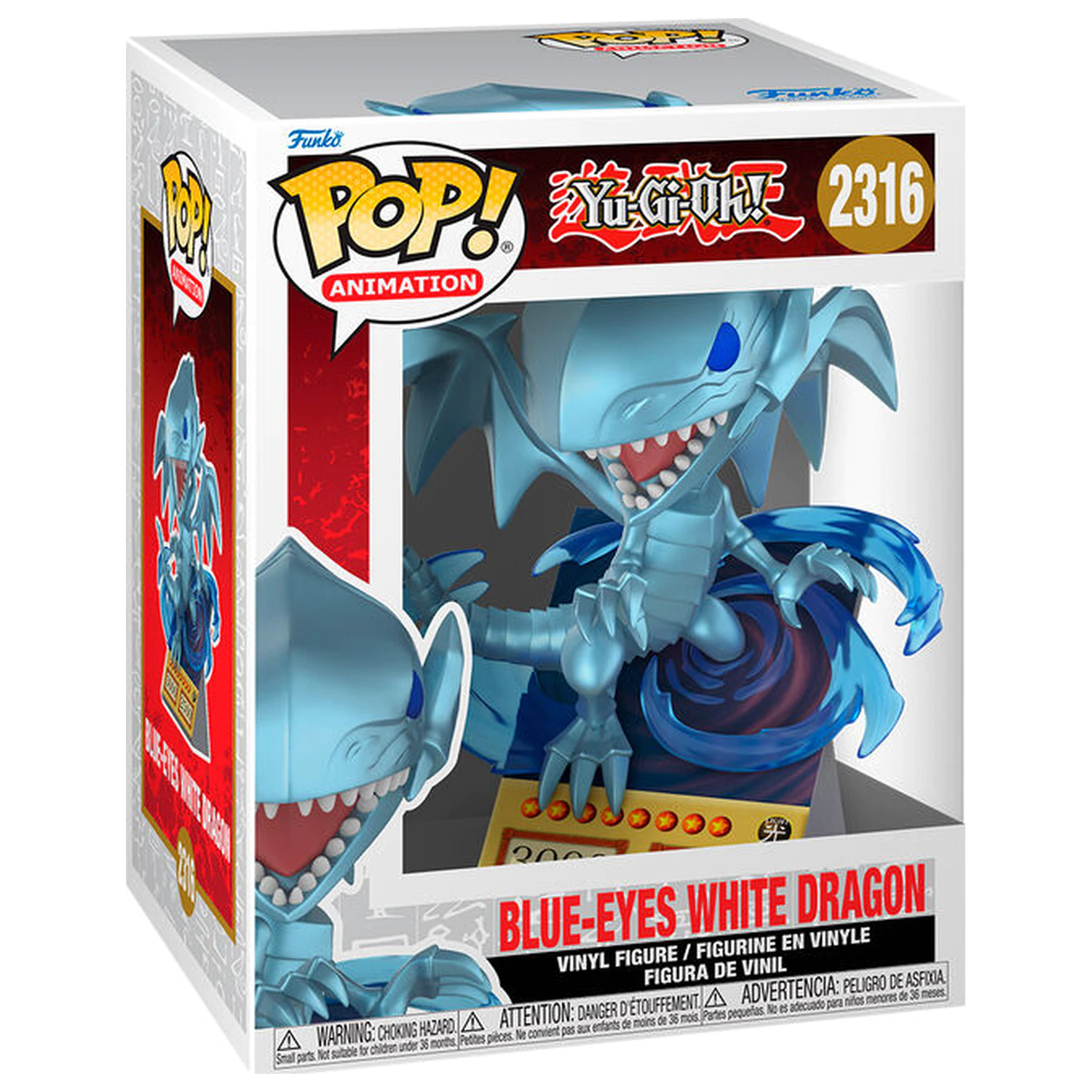 Funko POP figurka Premium Yu-Gi-Oh! Blue-Eyes White Dragon fotografii produktu