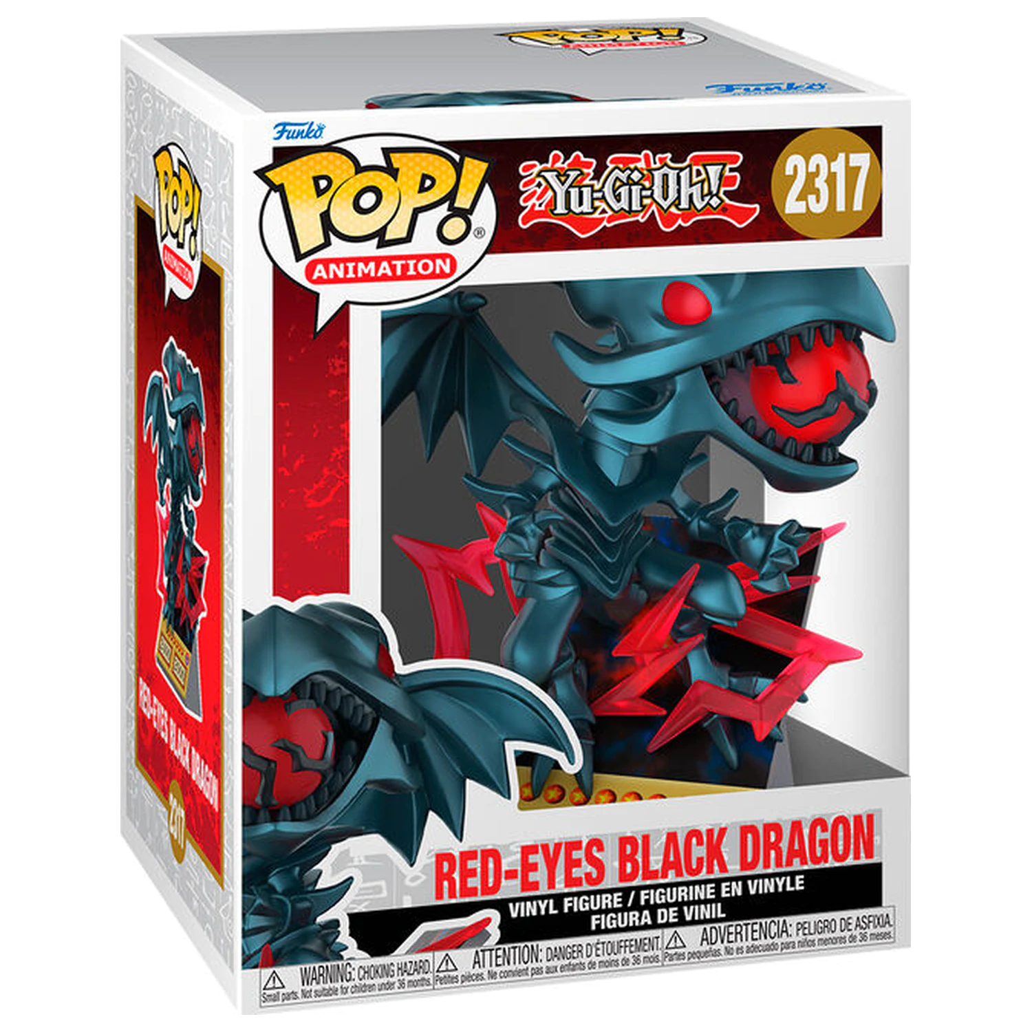 Funko POP figurka Premium Yu-Gi-Oh! Red-Eyes Black Dragon fotografii produktu
