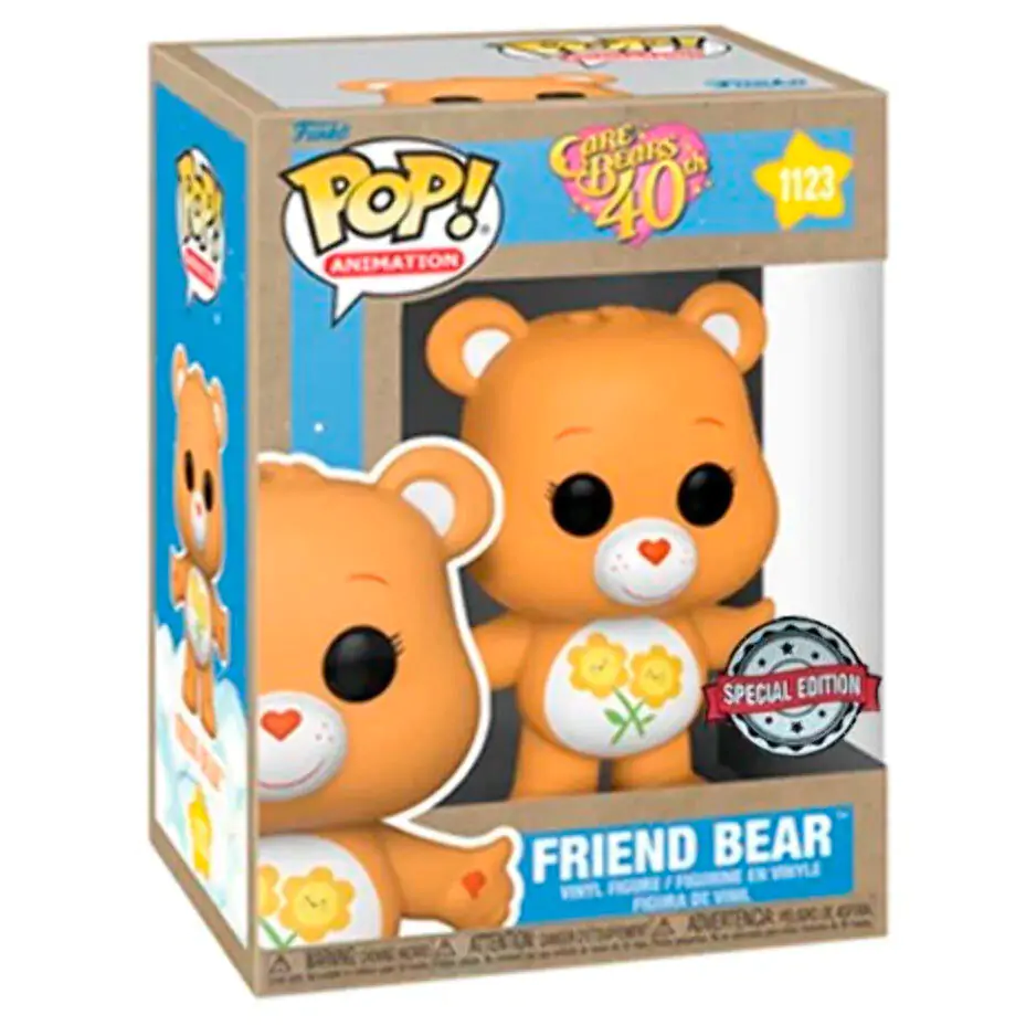 POP figurka Care Bears 40. výročí Friend Bear Exclusive fotografii produktu