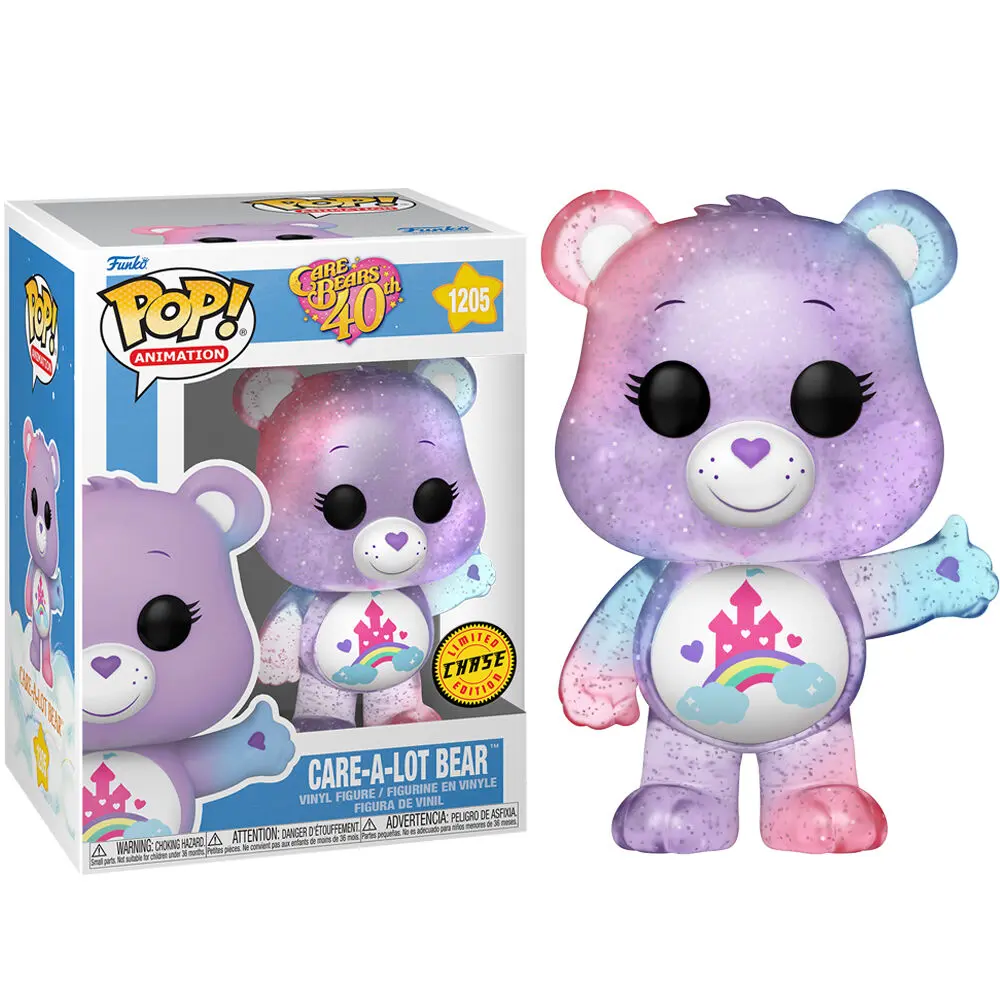 POP figurka Care Bears 40. výročí Care a Lot Bear Chase fotografii produktu