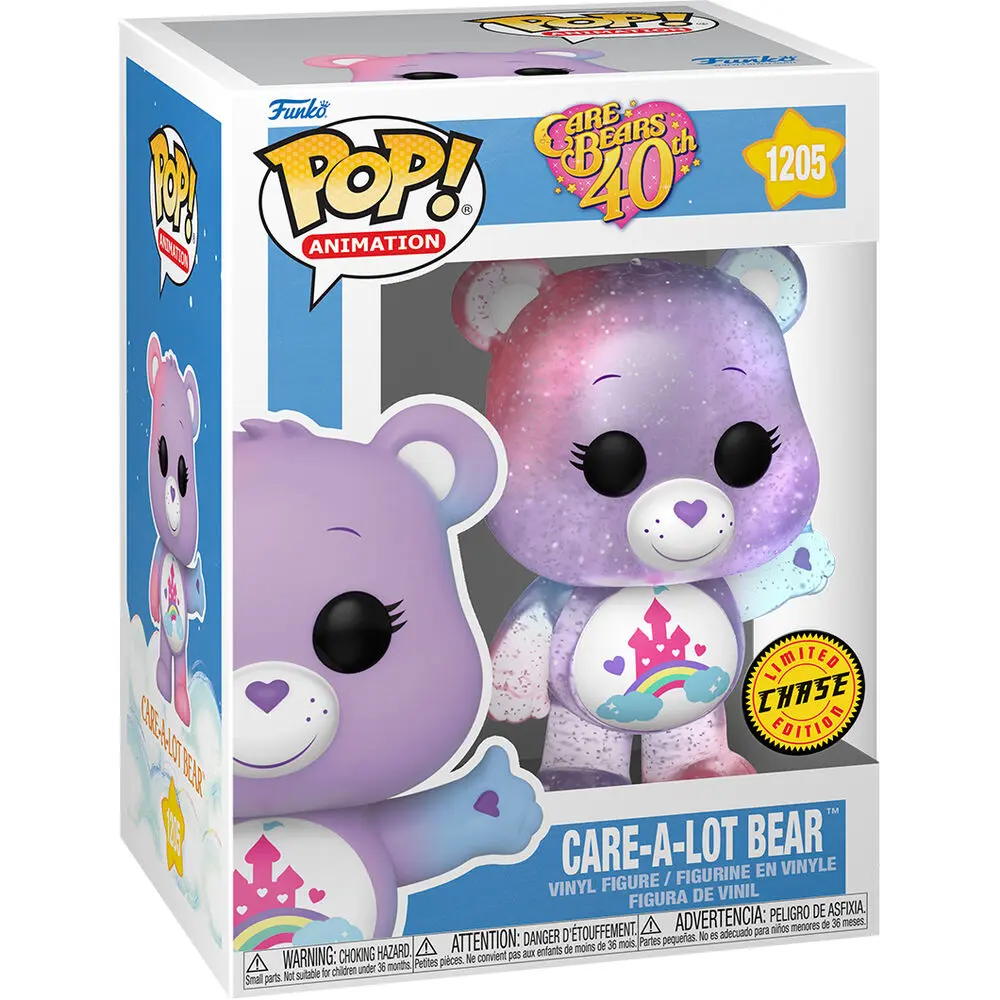 POP figurka Care Bears 40. výročí Care a Lot Bear Chase fotografii produktu