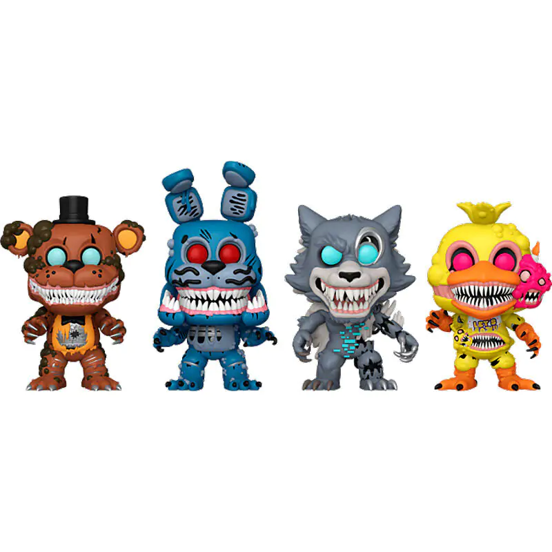 Funko POP balení 4 figurky Five Nights at Freddys Exclusive fotografii produktu