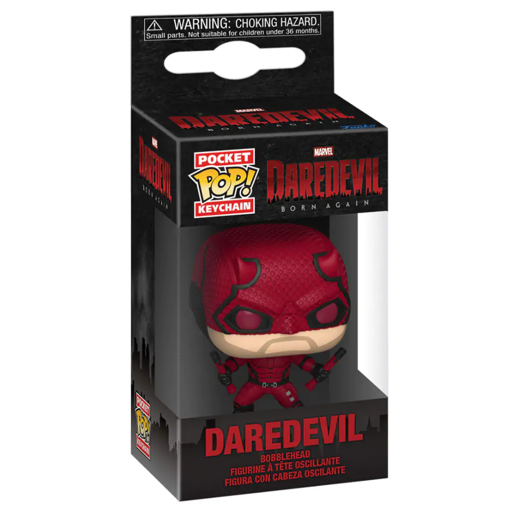 Funko POP klíčenka Daredevil Born Again - Daredevil fotografii produktu