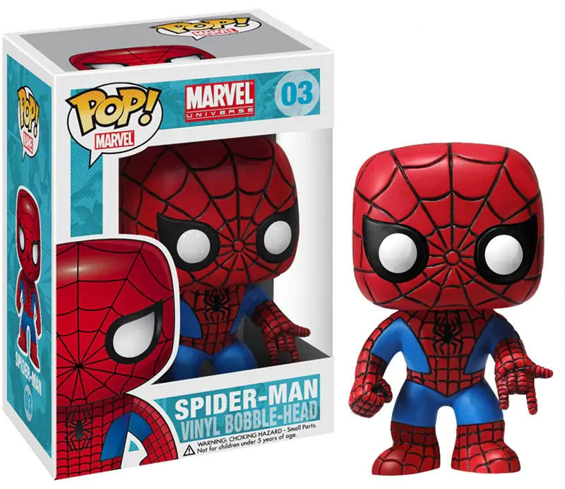 Marvel Comics POP! vinylová figurka Spider-Man 9 cm fotografii produktu