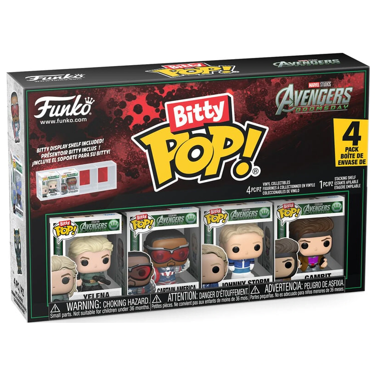 Funko POP Marvel Studios Avengers sada 4 figurek Doomsday fotografii produktu