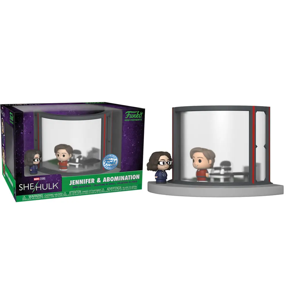 She-Hulk POP! Mini Moment vinylová figurka Jennifer & Abomination 5 cm fotografii produktu
