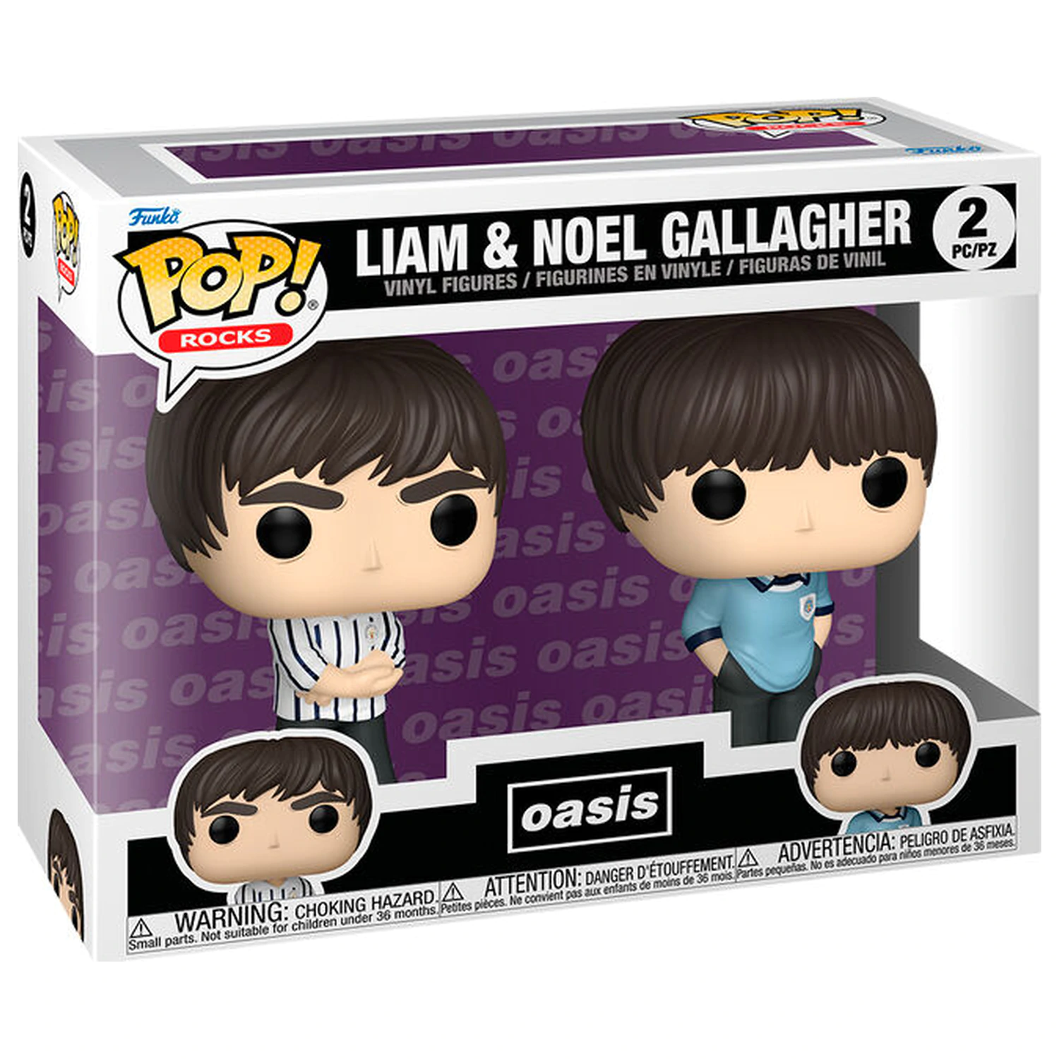 Funko POP balení 2 figurek Oasis Liam & Noel Gallagher fotografii produktu