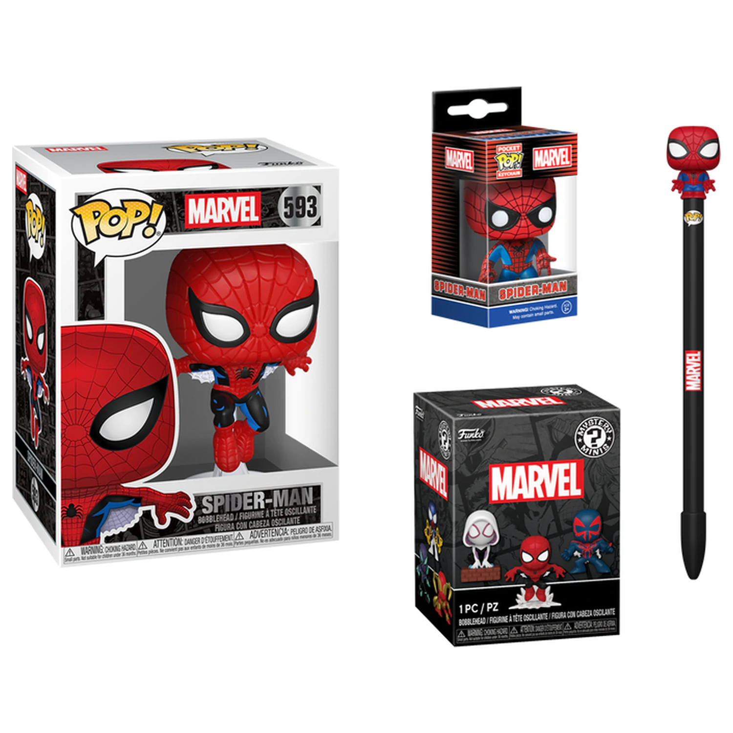 Funko POP Balení Bundle Marvel Spider-Man fotografii produktu