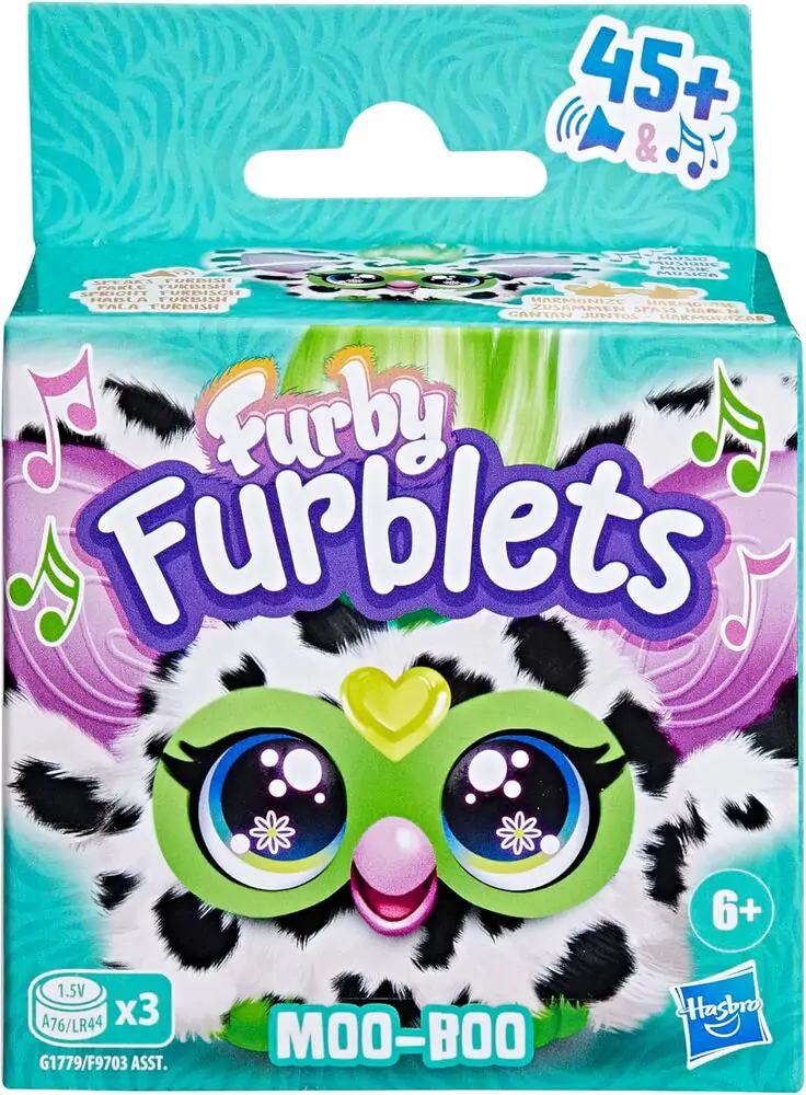 Furblet Moo-Boo mini Furby fotografii produktu