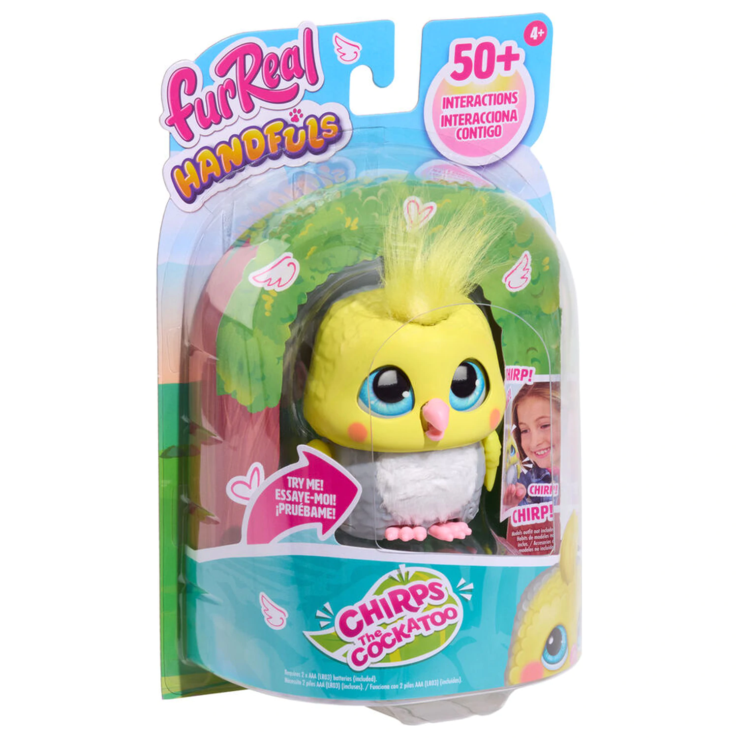 FurReal Handfuls Kakadu interaktivní panenka fotografii produktu