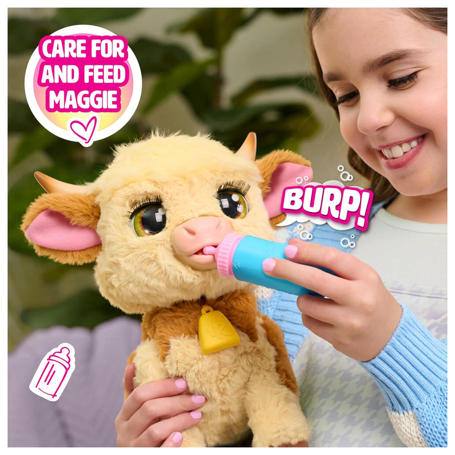 FurReal Maggie the Cow interaktivní plyšová hračka fotografii produktu