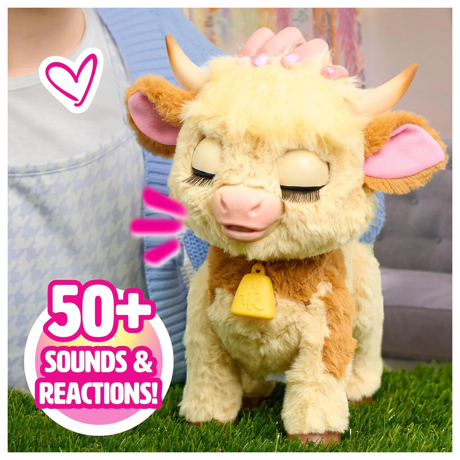 FurReal Maggie the Cow interaktivní plyšová hračka fotografii produktu