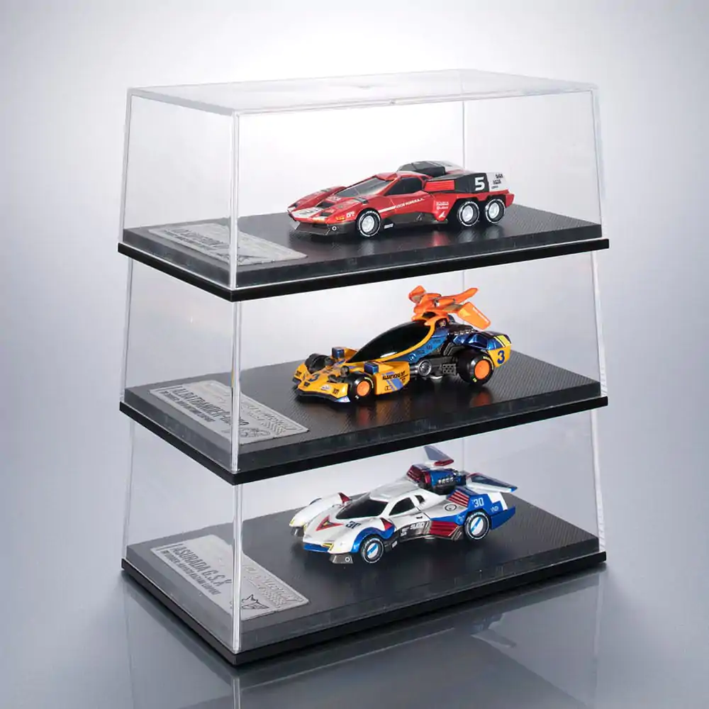 Future GPX Cyber Formula Vozidla sada 3 kusů Asurada G.S.X & Albatrander 602 & Aoi Superion GT Set Heritage Edition 7 cm fotografii produktu