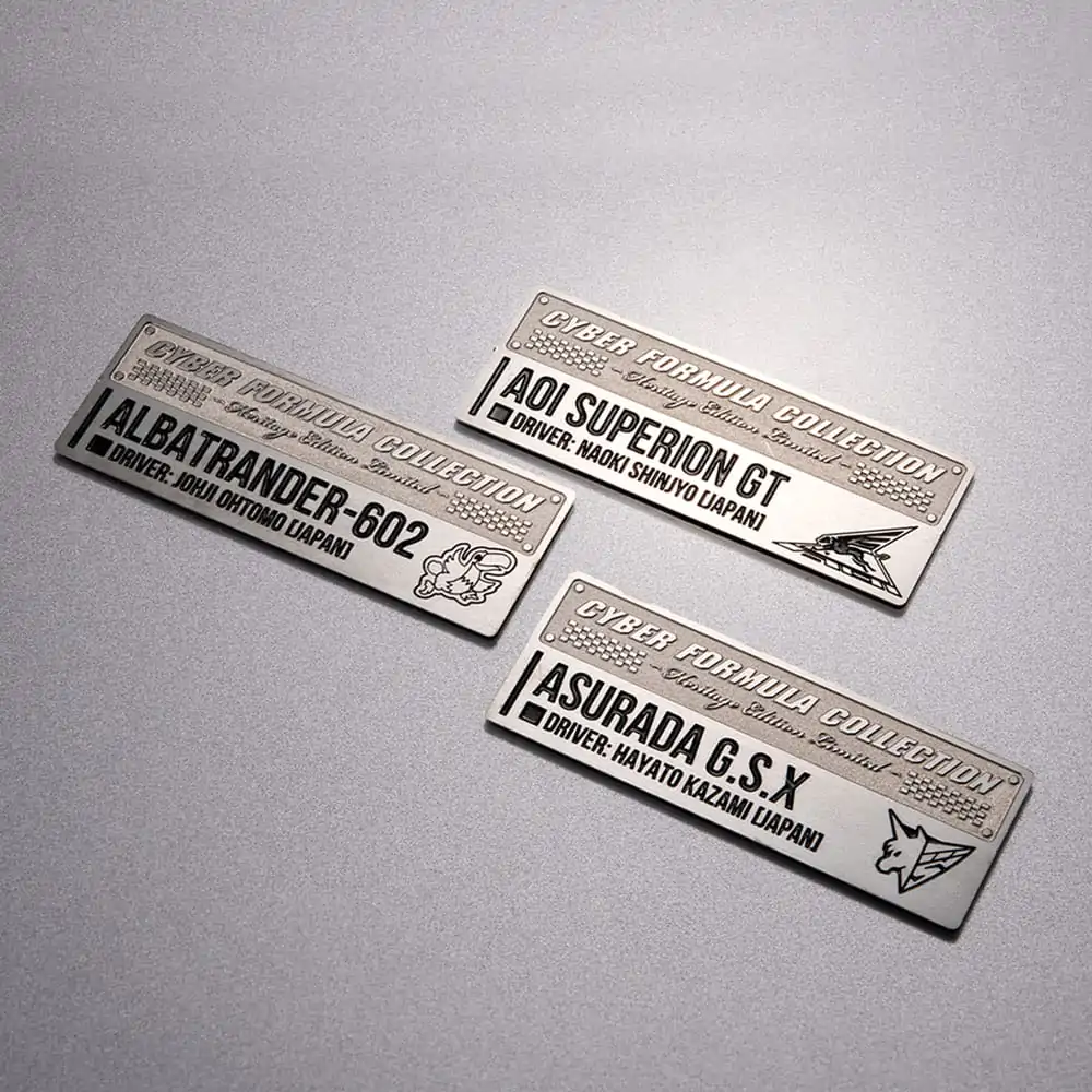 Future GPX Cyber Formula Vozidla sada 3 kusů Asurada G.S.X & Albatrander 602 & Aoi Superion GT Set Heritage Edition 7 cm fotografii produktu