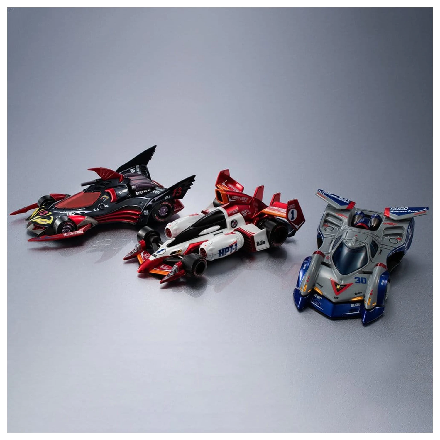 Future GPX Cyber Formula Cyber Formula Collection -Heritage Edition- sada vozidel 3 balení Asurada G.S.X Aero Mode & Knight Savior 005 & Missionel VR-4 fotografii produktu