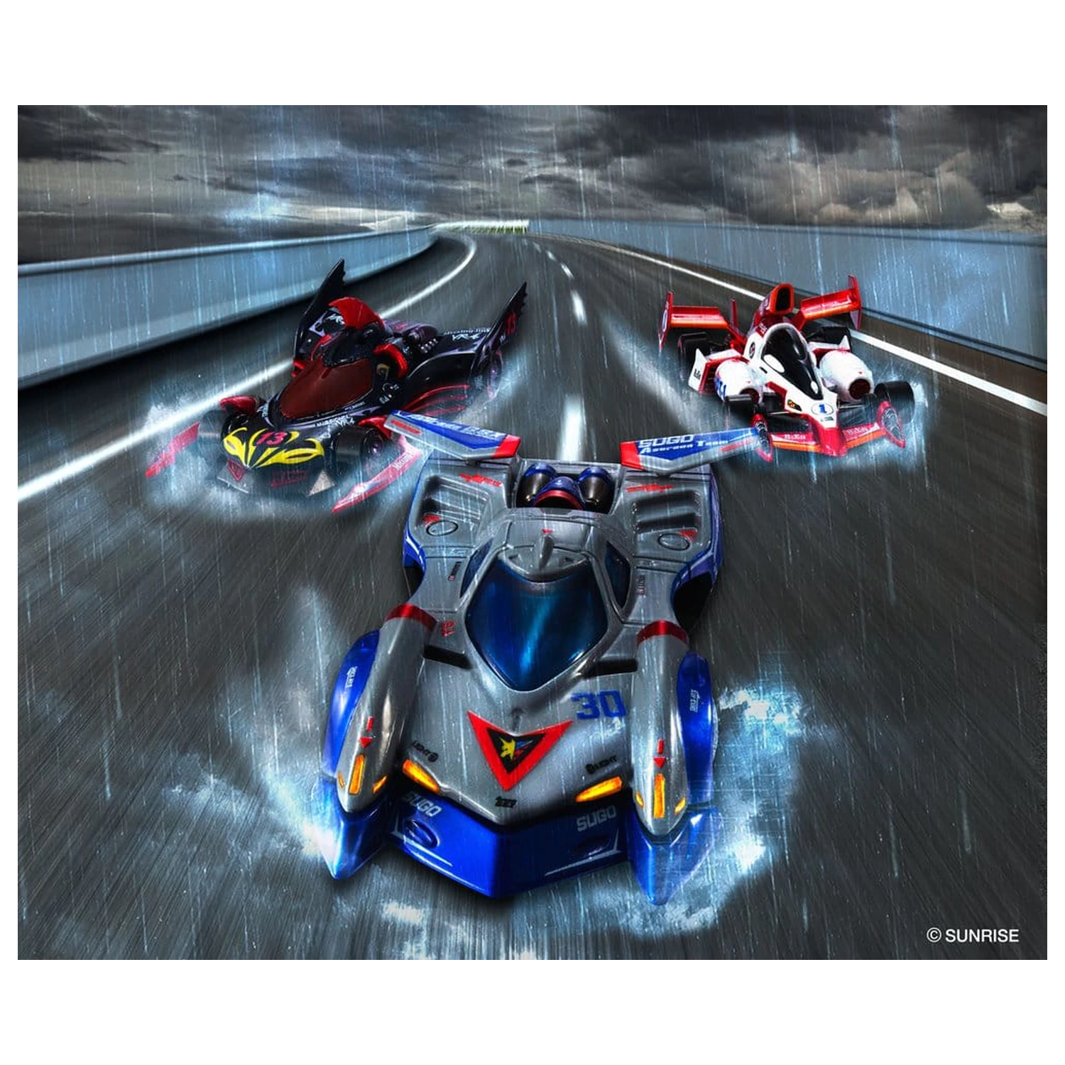 Future GPX Cyber Formula Cyber Formula Collection -Heritage Edition- sada vozidel 3 balení Asurada G.S.X Aero Mode & Knight Savior 005 & Missionel VR-4 fotografii produktu