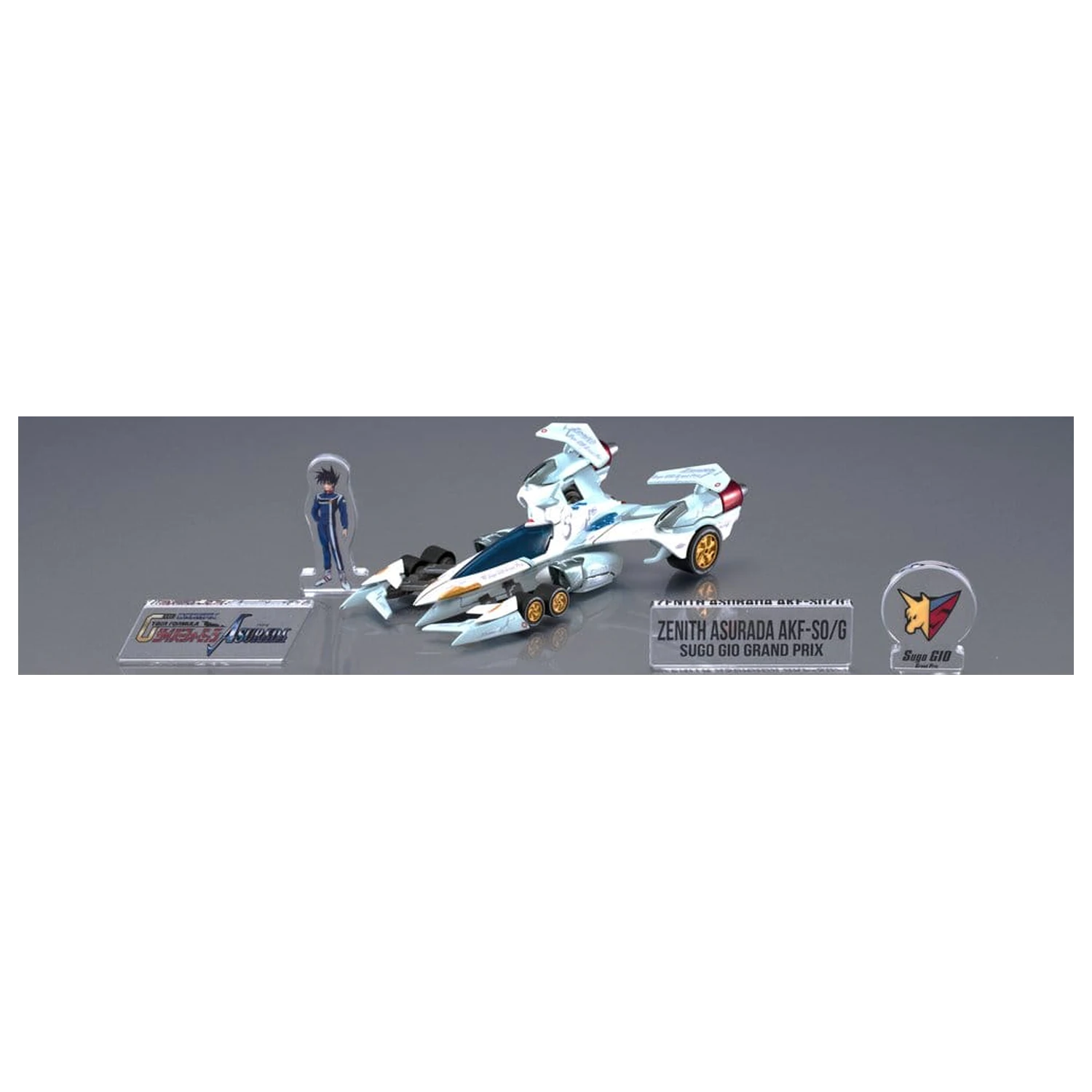 Future GPX Cyber Formula Cyber Formula Collection -Heritage Edition- Vozidlo DX Asurada Zenith Asurada AKF-S0/G Roll Out Set 15 cm fotografii produktu
