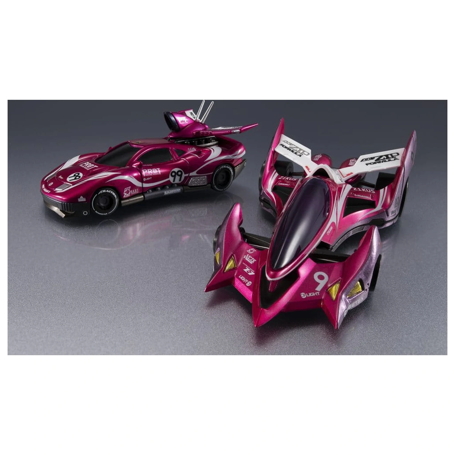 Future GPX Cyber Formula Cyber Formula Collection -Heritage Edition- Balení 2 vozidel Proto Jaguar Z-6 & Aoi Stealth Jaguar Z-7 fotografii produktu