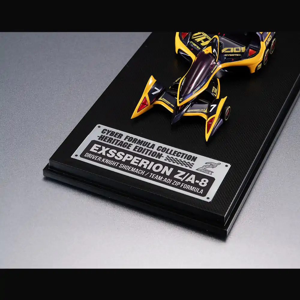 Future GPX Cyber Formula Vehicle Experion Z/A-8 Knight Shoemach Model C.F.C Heritage Edition 7 cm fotografii produktu