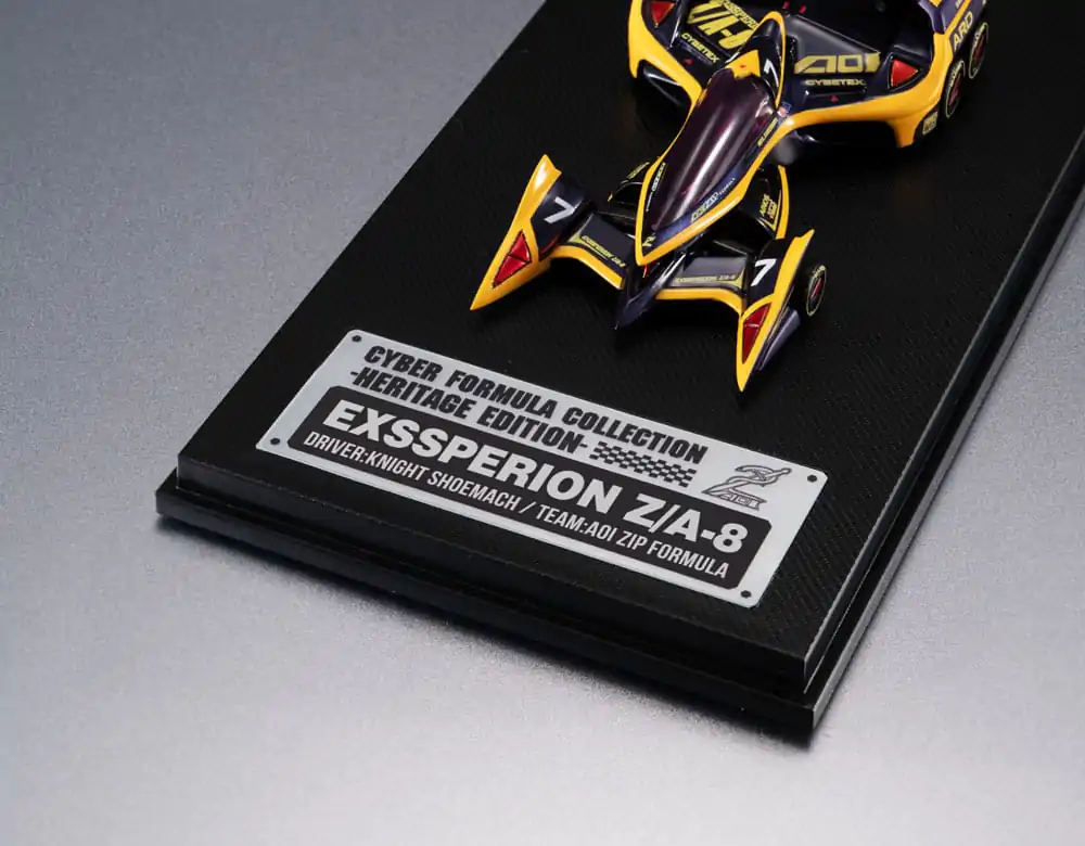 Future GPX Cyber Formula Vehicle Experion Z/A-8 Knight Shoemach Model C.F.C Heritage Edition 7 cm fotografii produktu