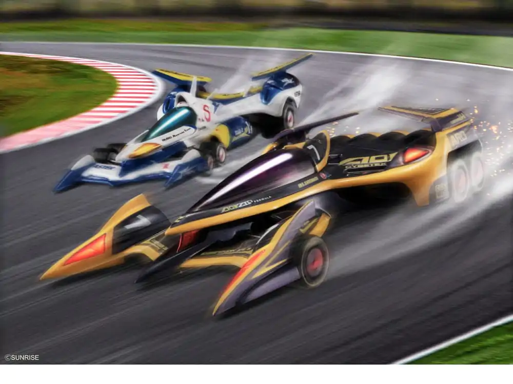 Future GPX Cyber Formula Vehicle Experion Z/A-8 Knight Shoemach Model C.F.C Heritage Edition 7 cm fotografii produktu