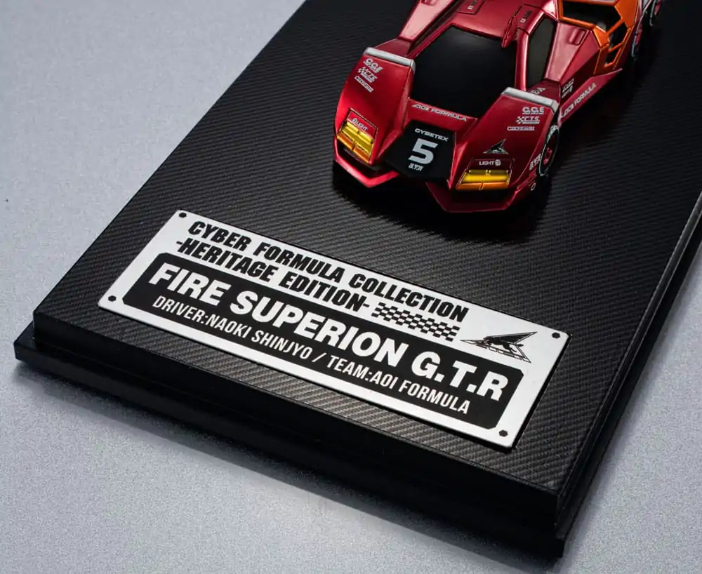 Future GPX Cyber Formula Vehicle Fire Superion G.T.R Heritage Edition 14 cm fotografii produktu