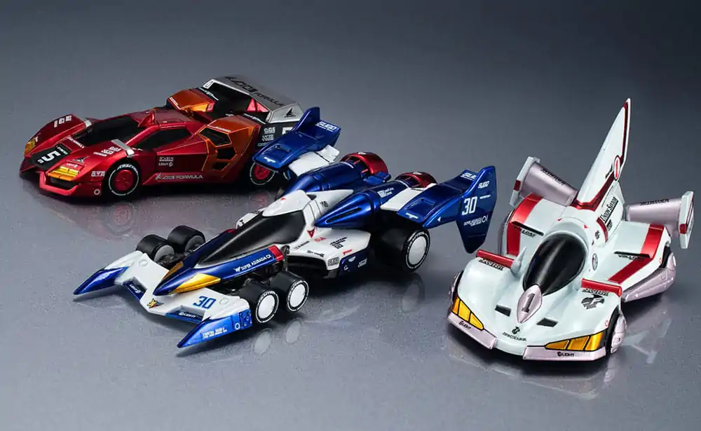 Future GPX Cyber Formula Vehicles 1/18 3-Pack 10's Cyber Formula world grand prix set Heritage Edition 14 cm fotografii produktu