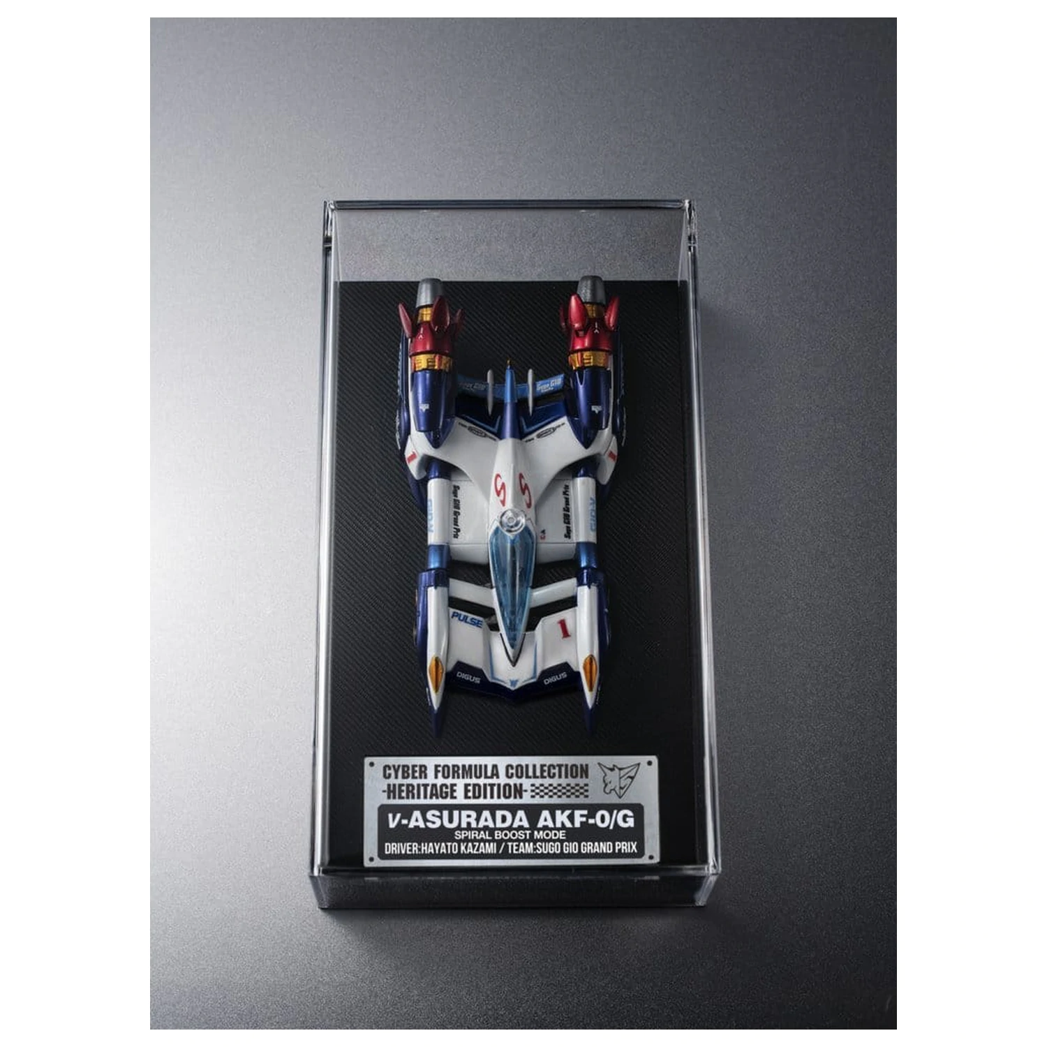 Future GPX Cyber Formula Sin Variable Action Vehicle vAsurada AKF-0/G spiral boost mode Heritage Edition 9 cm fotografii produktu