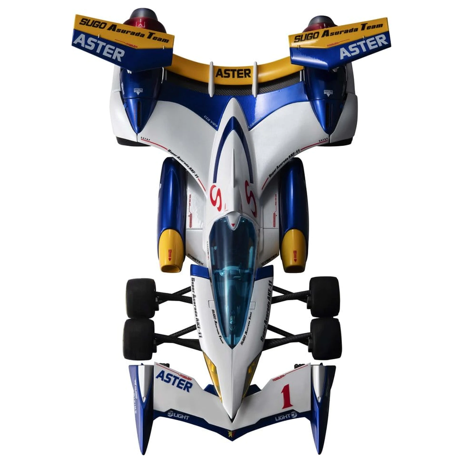 Future GPX Cyber Formula Variable Action Hi-SPEC Vozidlo Super Asurada AKF-11 35th Anniversary Color Edition 27 cm fotografii produktu