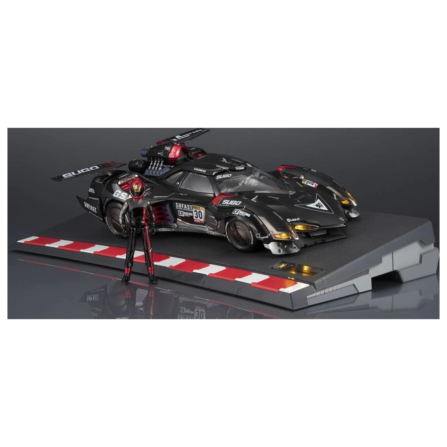 Future GPX Cyber Formula Variable Akční Hi-SPEC Sjednocené Vozidlo Asurada G.S.X RS SIREN 26 cm fotografii produktu