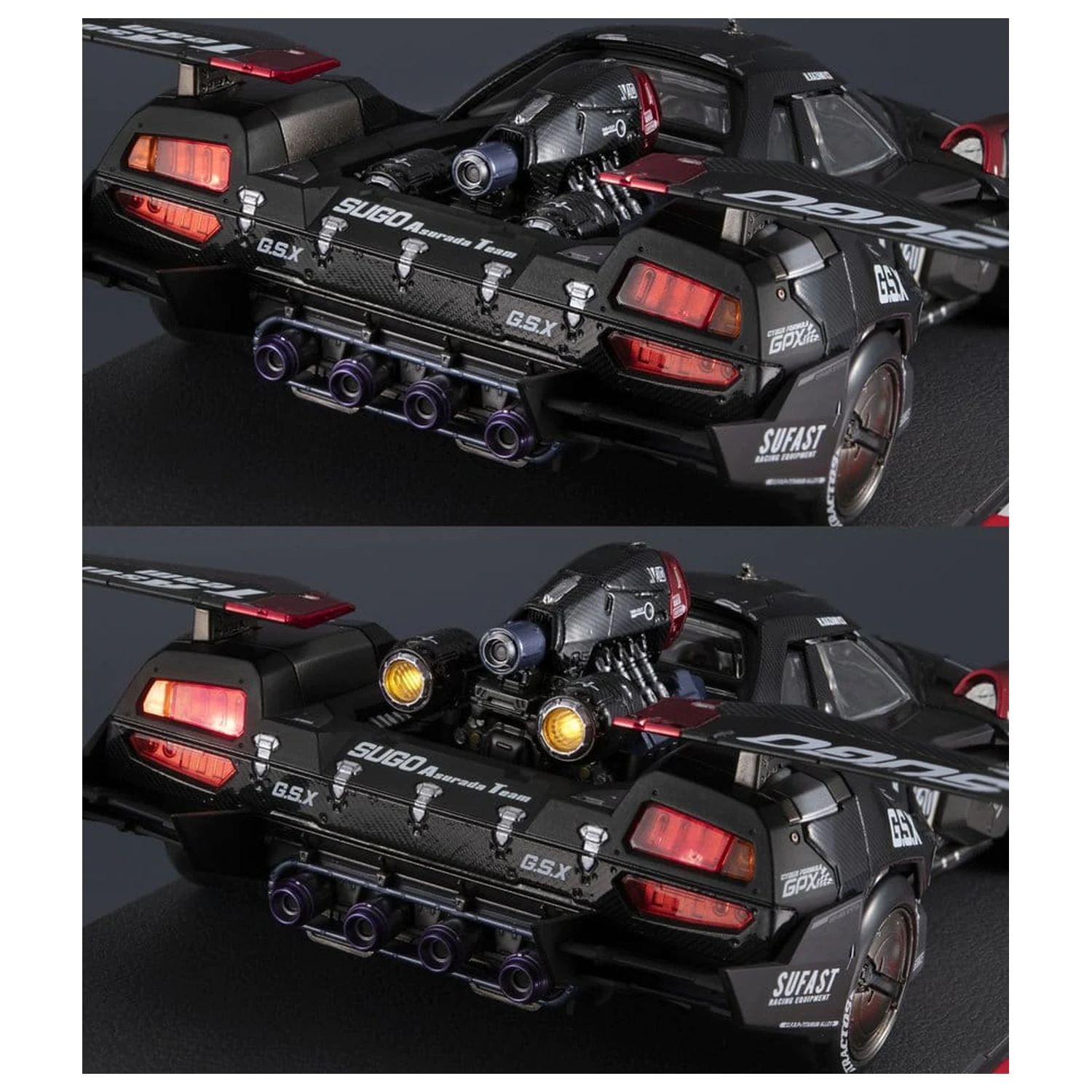 Future GPX Cyber Formula Variable Akční Hi-SPEC Sjednocené Vozidlo Asurada G.S.X RS SIREN 26 cm fotografii produktu