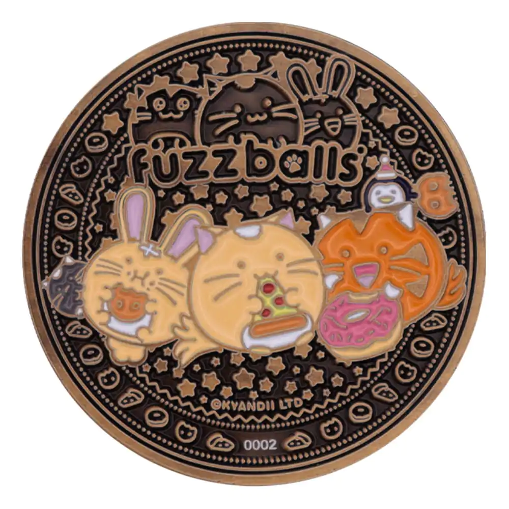 Fuzzballs sběratelská mince whisky limitovaná edice fotografii produktu