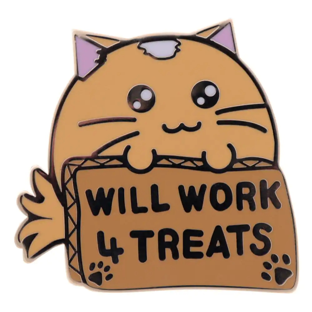 Fuzzballs Pin Badge Whisky Will Work 4 Treats limitovaná edice fotografii produktu
