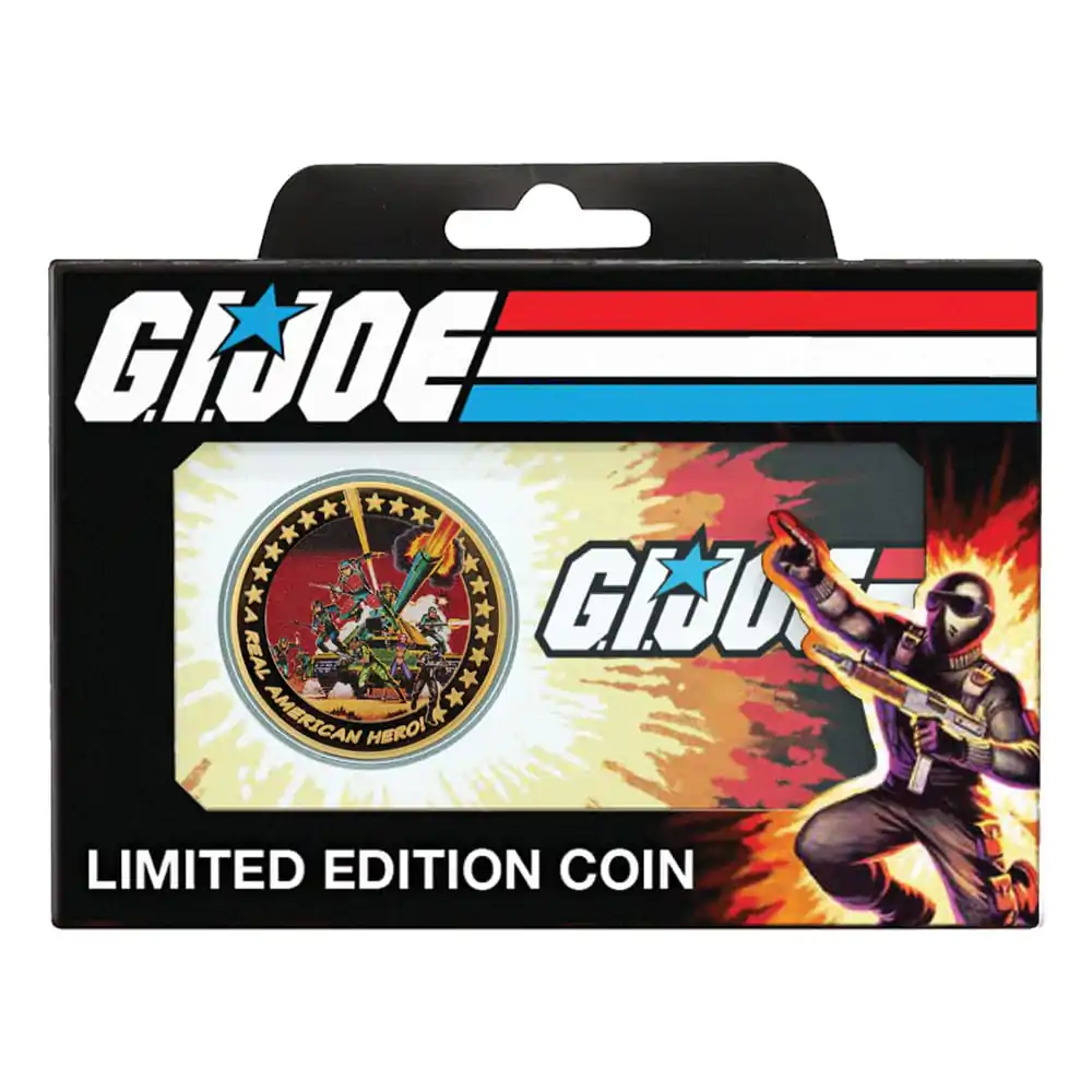 G.I. Joe Sběratelská mince A Real American Hero 60. výročí pozlacená 24k zlatem Limited Edition fotografii produktu