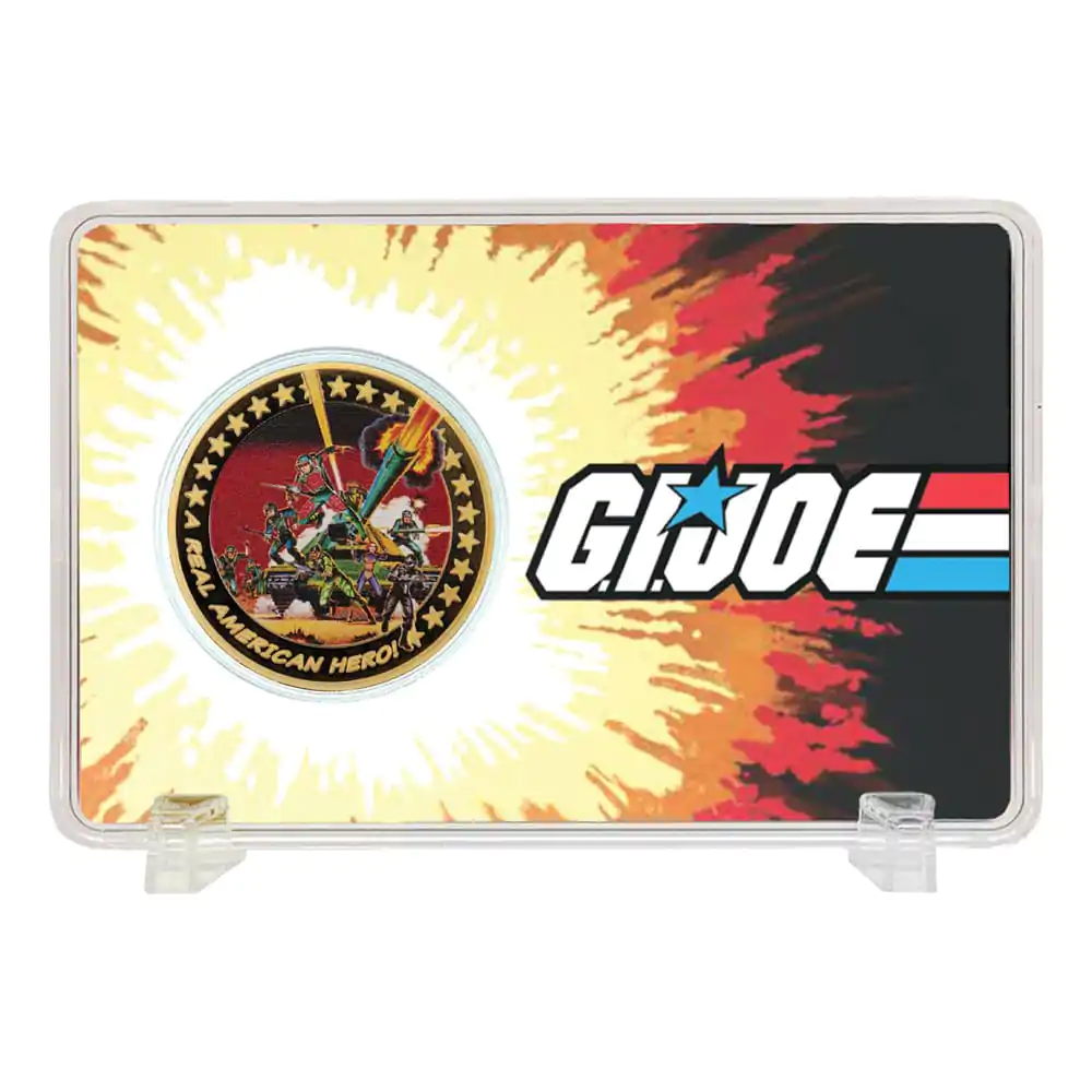 G.I. Joe Sběratelská mince A Real American Hero 60. výročí pozlacená 24k zlatem Limited Edition fotografii produktu