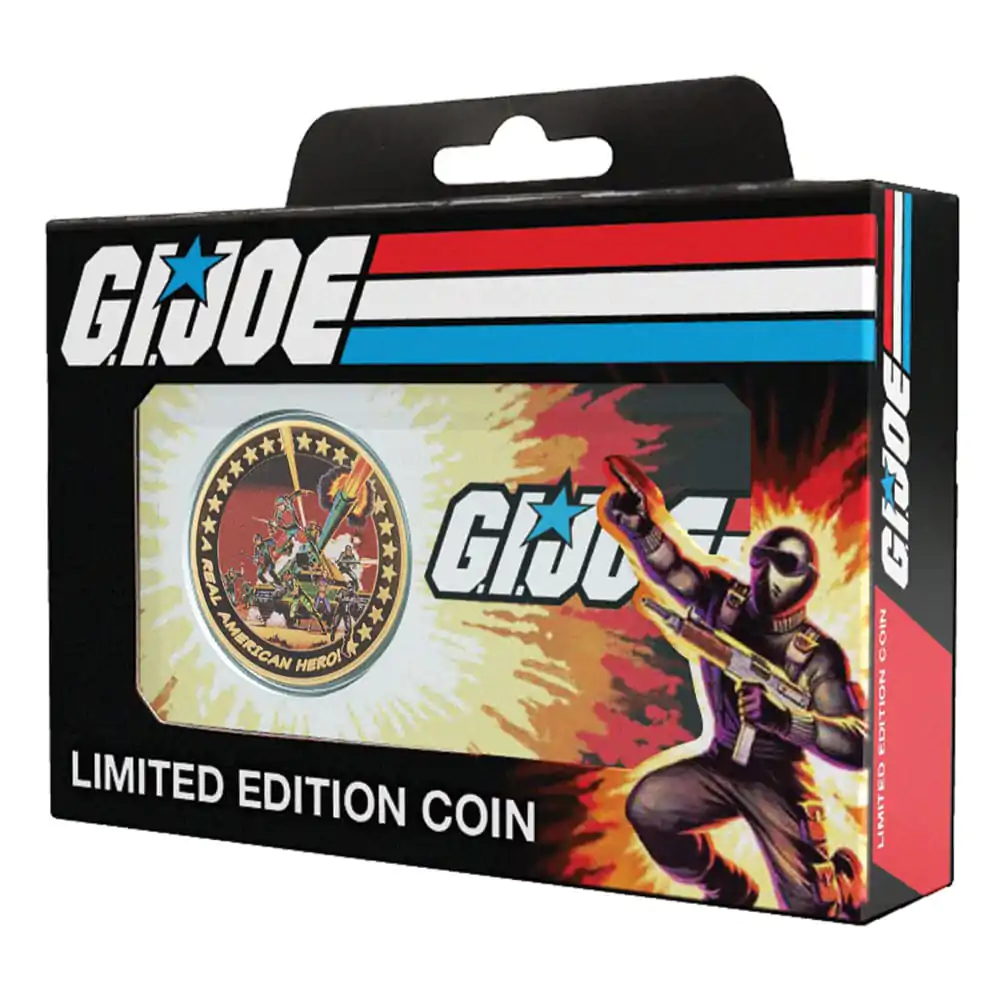 G.I. Joe Sběratelská mince A Real American Hero 60. výročí pozlacená 24k zlatem Limited Edition fotografii produktu