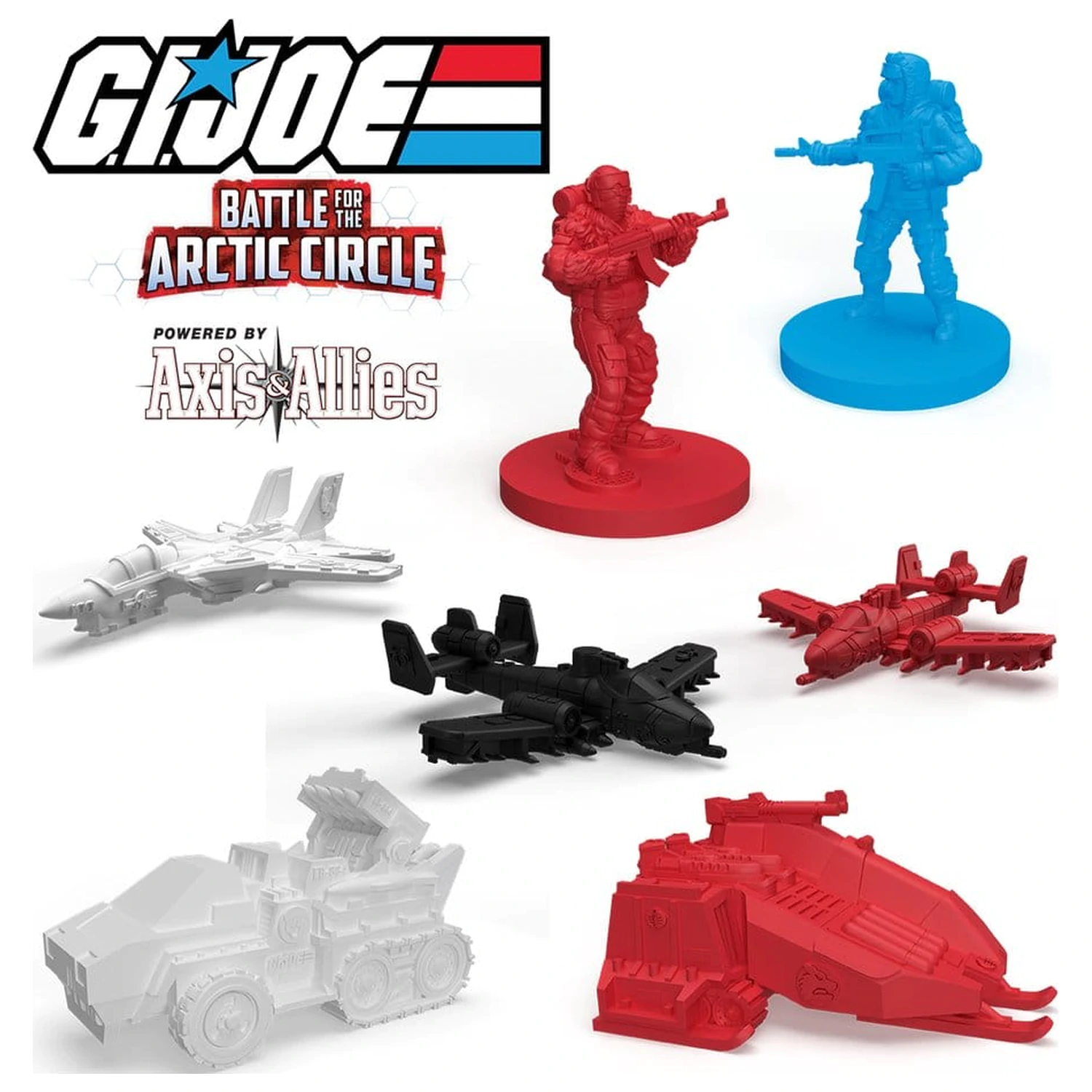 G.I. Joe desková hra Battle for the Arctic Circle poháněno Axis & Allies English Version fotografii produktu