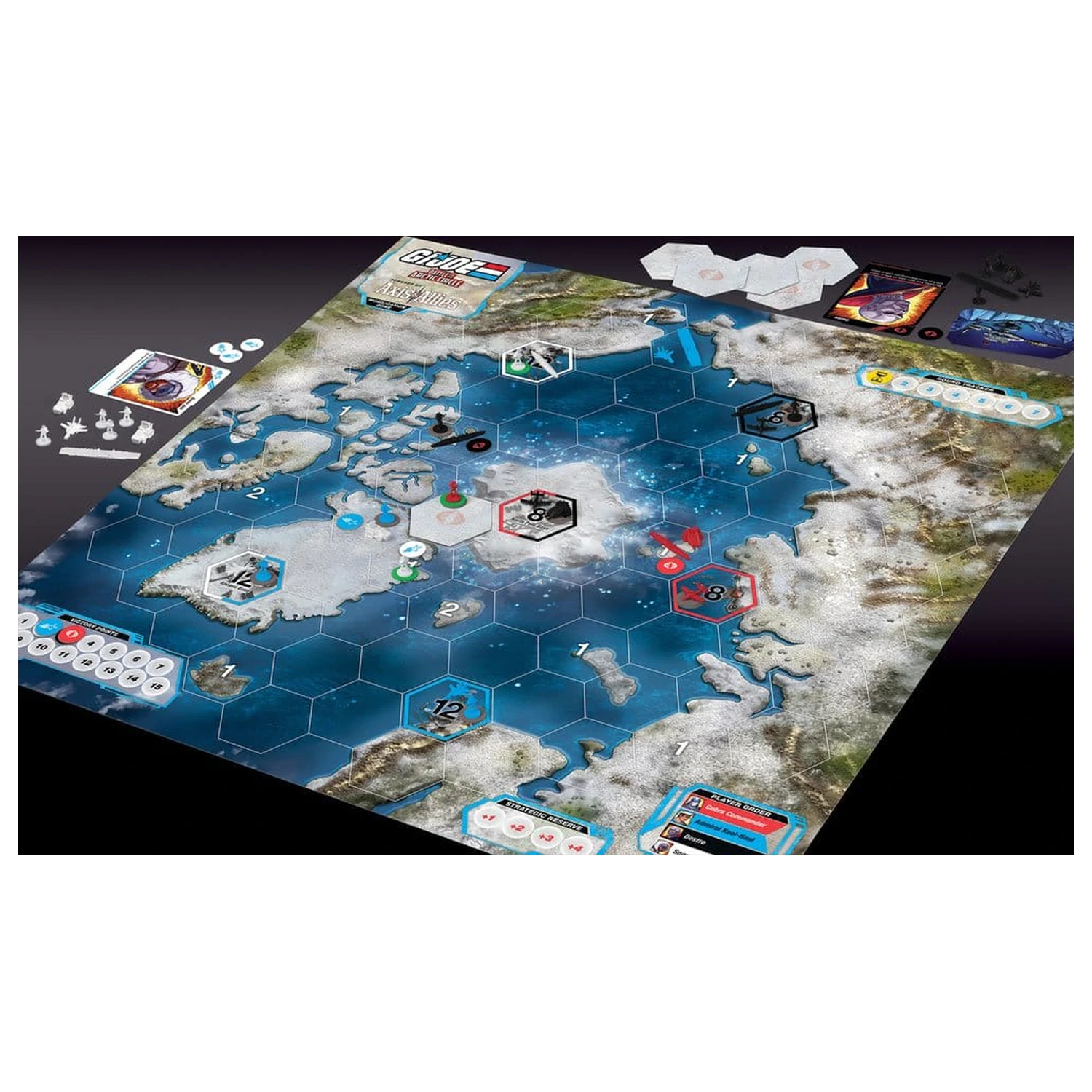 G.I. Joe desková hra Battle for the Arctic Circle poháněno Axis & Allies English Version fotografii produktu