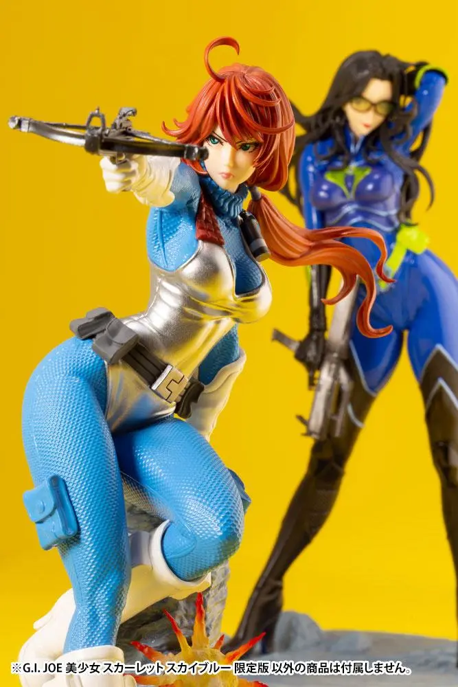 G.I. Joe Bishoujo PVC Socha 1/7 Scarlett 25. výročí Sky Blue Color Ver. 23 cm fotografii produktu