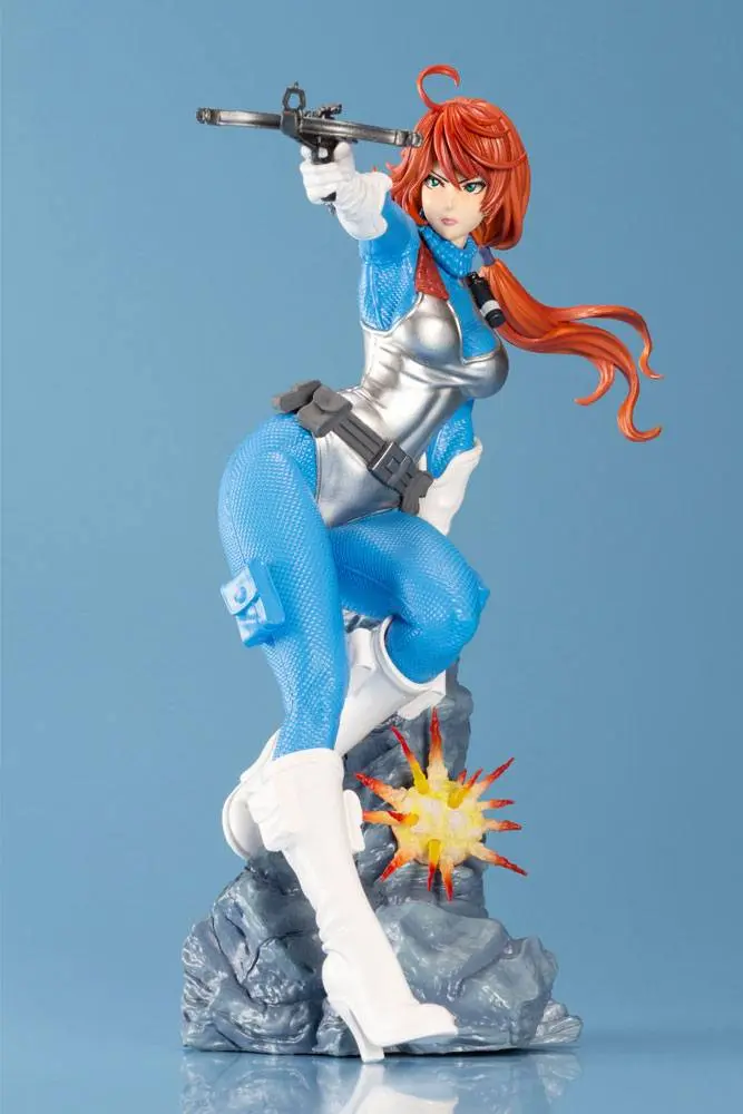 G.I. Joe Bishoujo PVC Socha 1/7 Scarlett 25. výročí Sky Blue Color Ver. 23 cm fotografii produktu