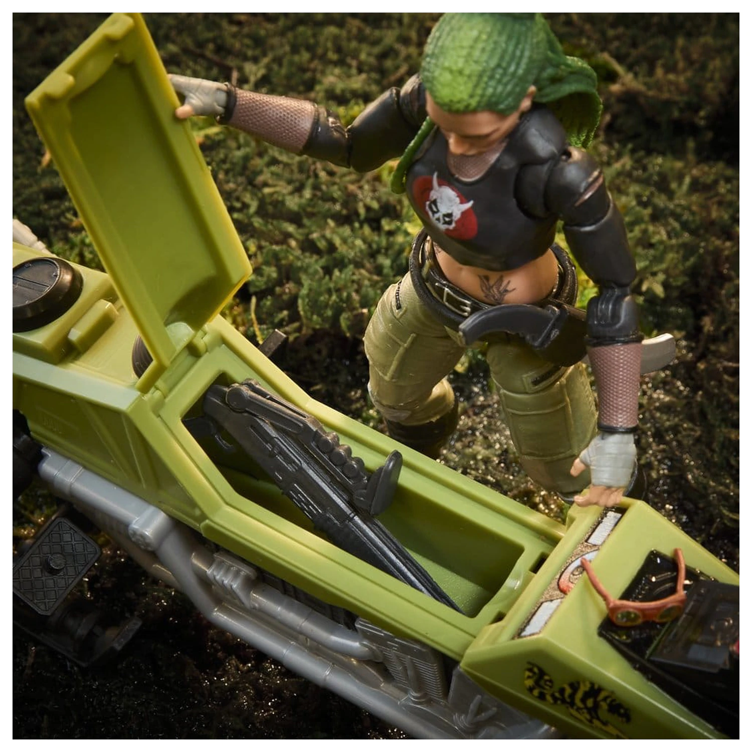 G.I. Joe Classified Series Akční figurka a vozidlo Sada #194 Zanya a Dreadnok Chameleon (Swamp Skier) 15 cm fotografii produktu
