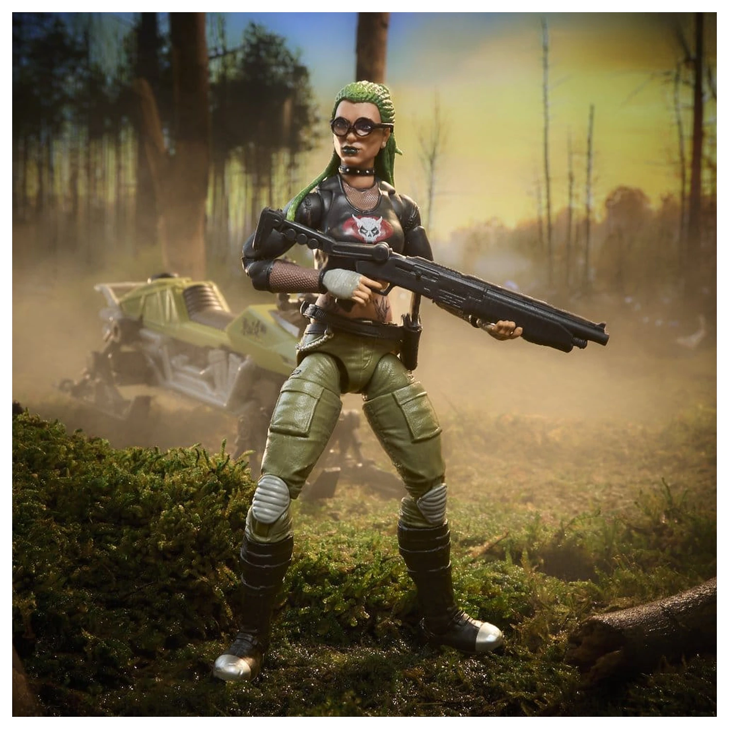 G.I. Joe Classified Series Akční figurka a vozidlo Sada #194 Zanya a Dreadnok Chameleon (Swamp Skier) 15 cm fotografii produktu