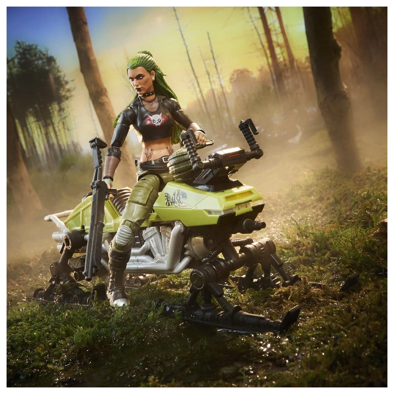 G.I. Joe Classified Series Akční figurka a vozidlo Sada #194 Zanya a Dreadnok Chameleon (Swamp Skier) 15 cm fotografii produktu