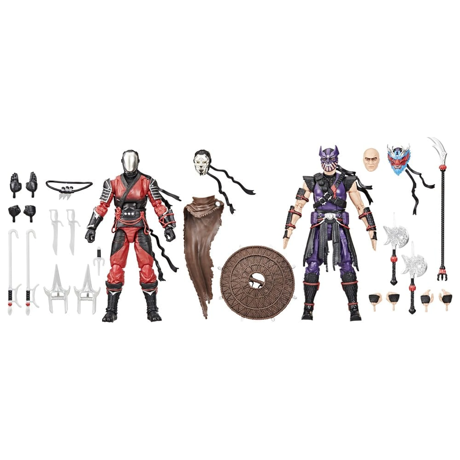 G.I. Joe Classified Series akční figurky 2-pack #160 Cobra Ninjas Slice & Dice 15 cm fotografii produktu