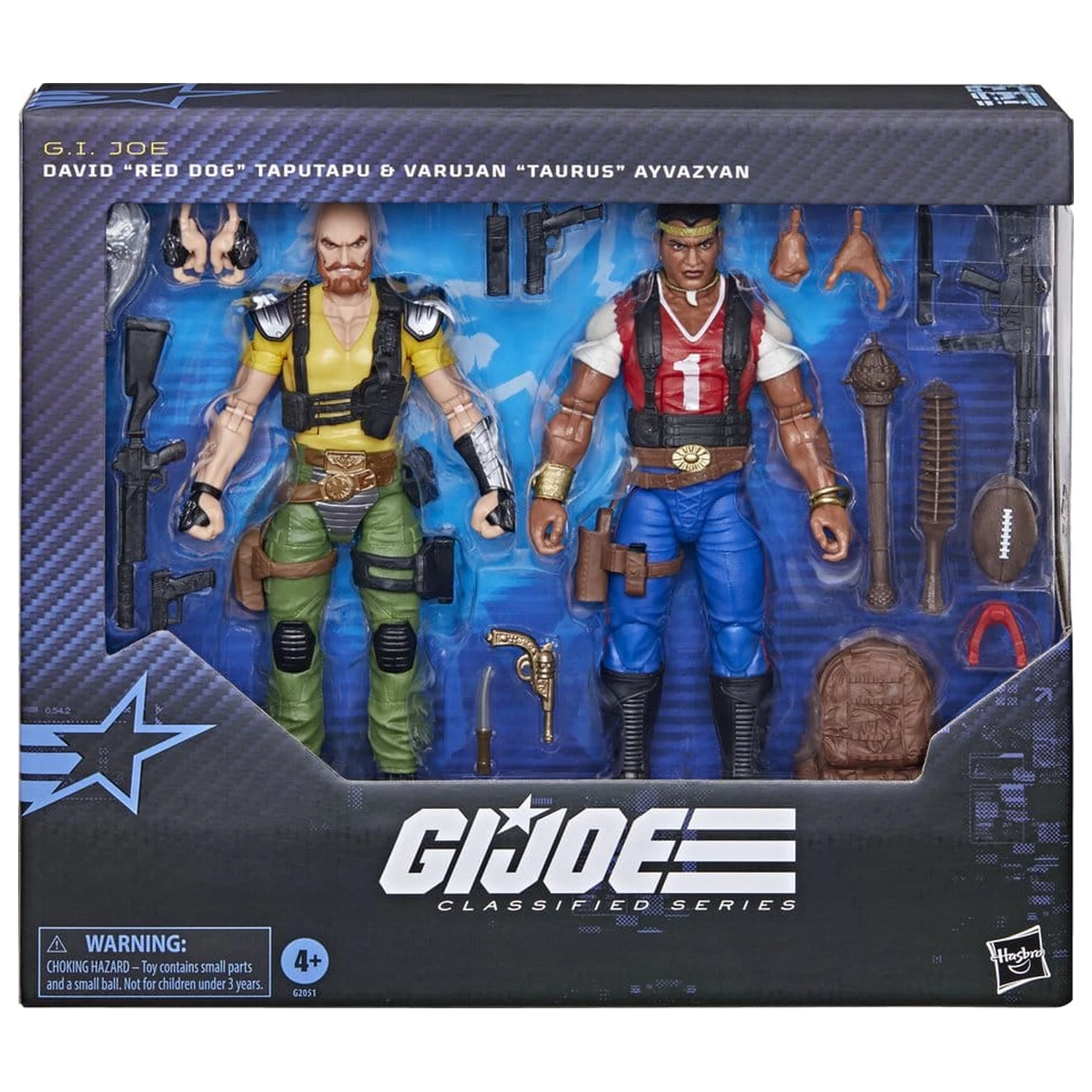 G.I. Joe Classified Series Akční figurky 2-Pack #193 David "Red Dog" Taputapu & Varujan "Taurus" Ayvazyan 15 cm fotografii produktu