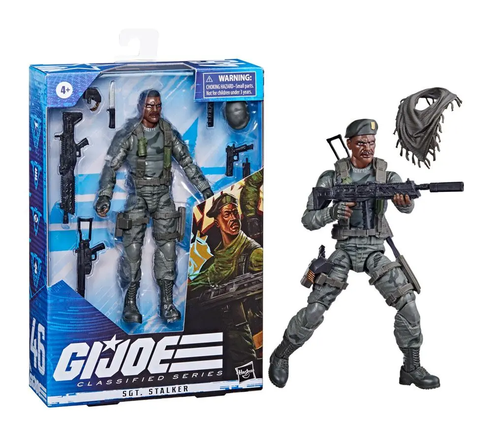 G.I. Joe Classified Series Akční figurka 2023 Sgt. Stalker 15 cm fotografii produktu