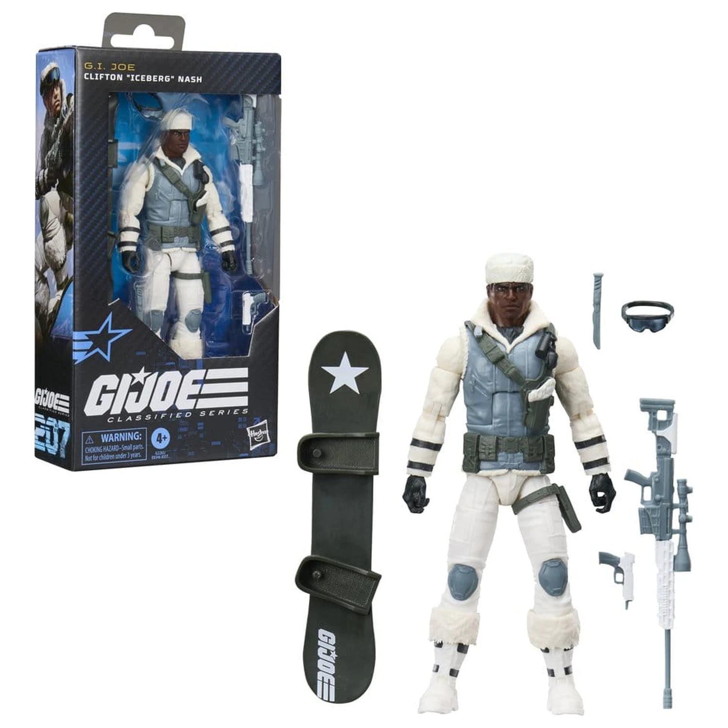 G.I. Joe Classified Series Akční figurka #207 Clifton "Iceberg" Nash 15 cm fotografii produktu