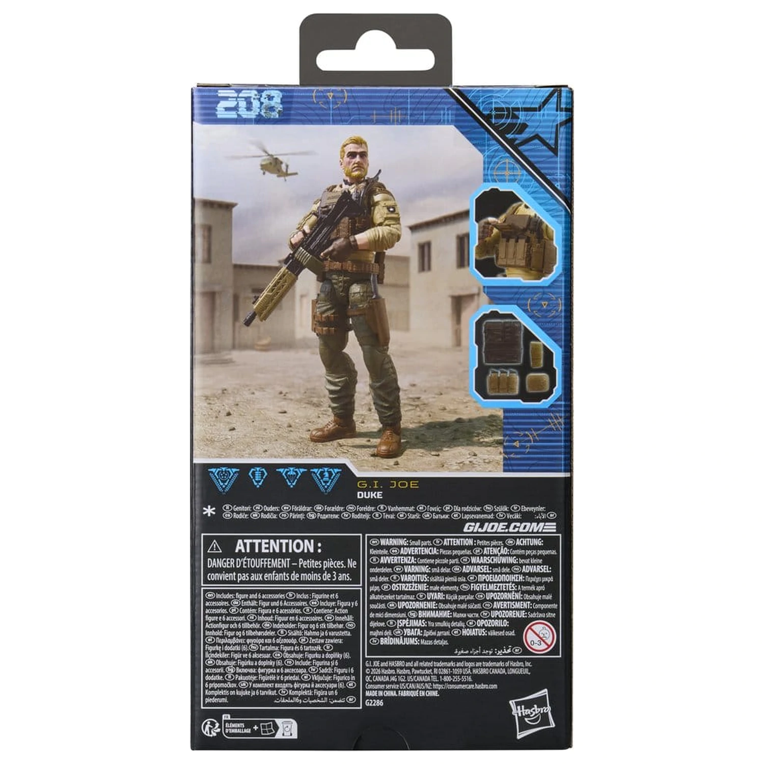 G.I. Joe Classified Series Akční figurka #208 Duke 15 cm fotografii produktu
