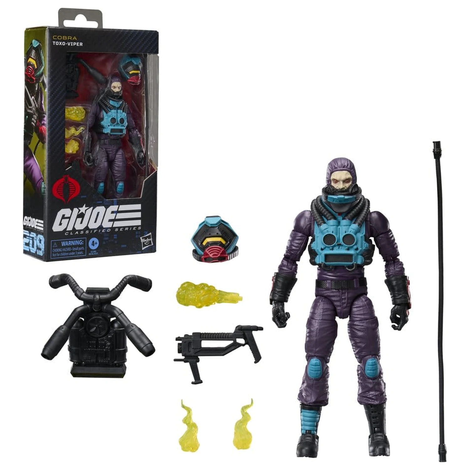 G.I. Joe Classified Series Akční figurka #209 Toxo-Viper 15 cm fotografii produktu